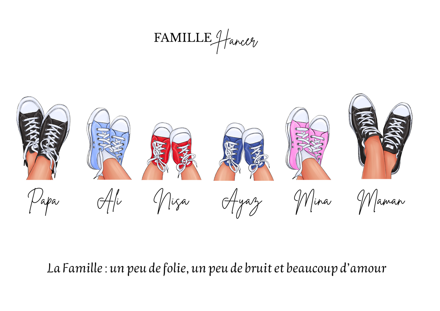 Famille converse Love