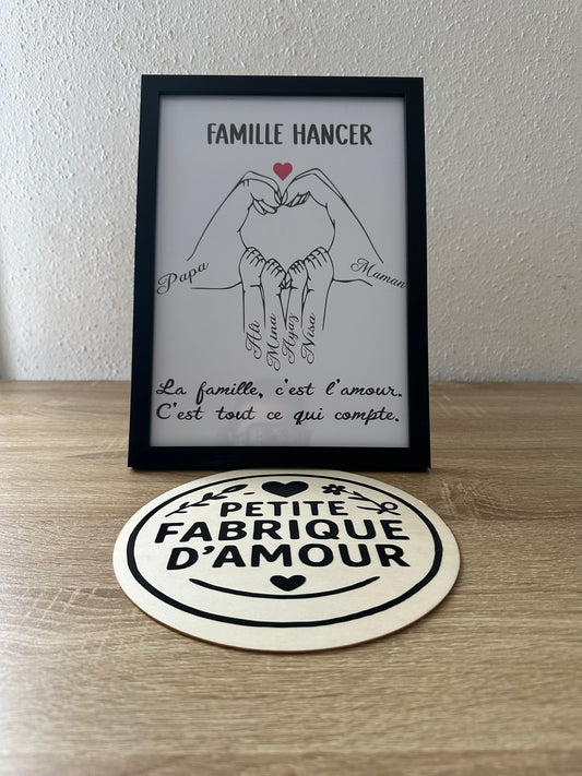 Famille Cœur d'amour