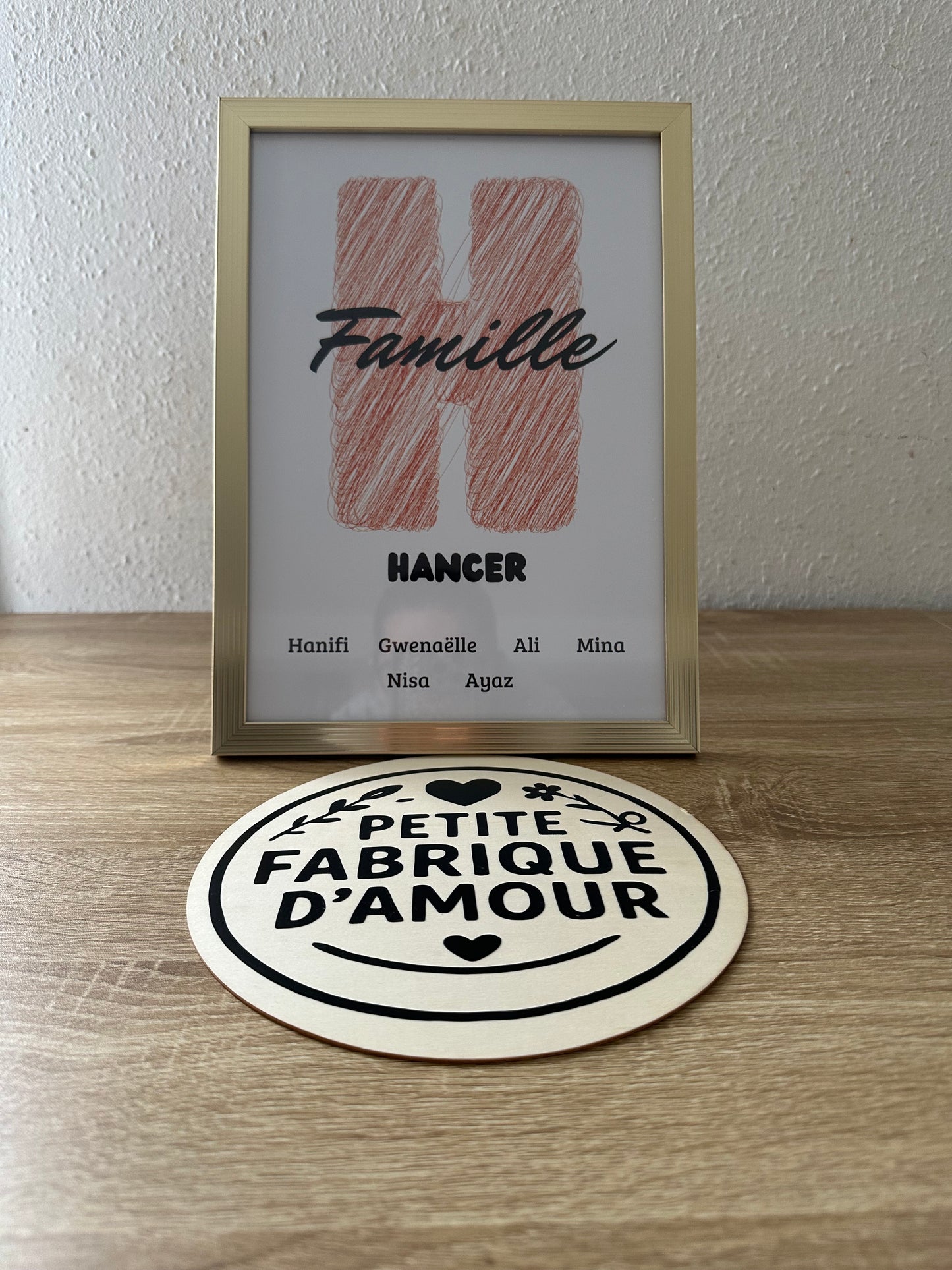 L'initiale de notre famille