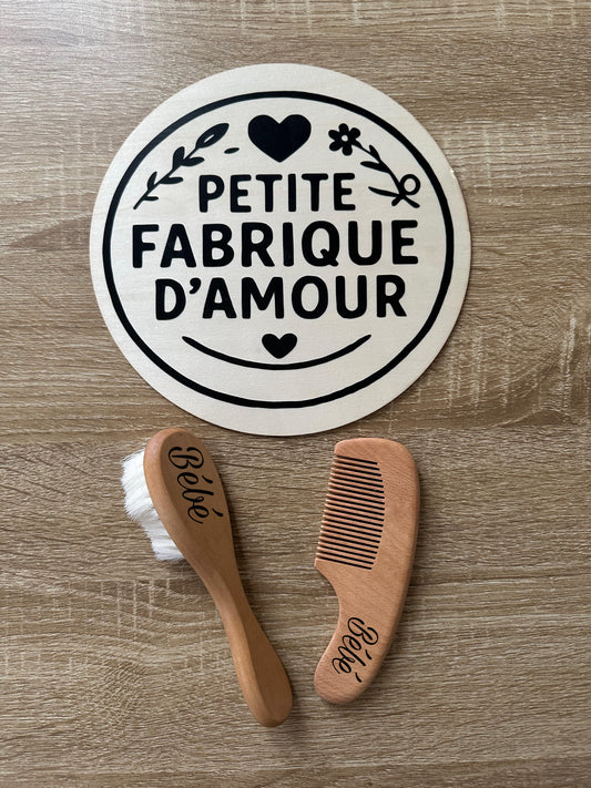 Set Peigne & Brosse bébé