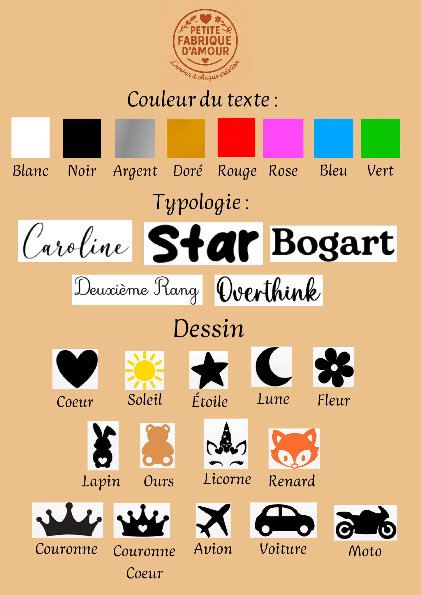 Lange douceur personnalisé