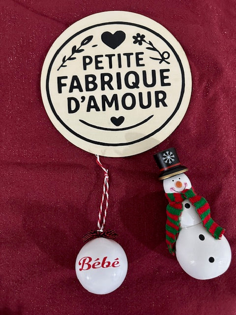 🎅 Boule de Noël personnalisée